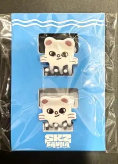 StrayKids ポップアップ ミニヘアクリップ ヒョンジン ジニレット