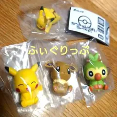 ふぃぐりっぷ　ポケモン　イーブイ　ピカチュウ　サルノリ