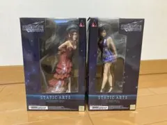 ファイナルファンタジー7リメイク　スタティックアーツ　エアリス、ティファ　ドレス