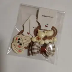 ベビー　キッズ　ヘアゴム　3セット