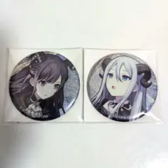 プロセカ　グリッター缶バッジ　東雲絵名　宵崎奏　2個