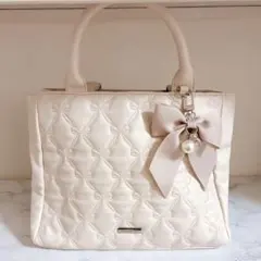Maison de FLEUR あこがれのリボンキルティング2wayバッグのサムネイル