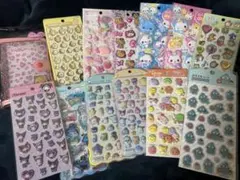 シール・シール帳セット 日焼けキティ ボンボンドロップ おしり ハムスター