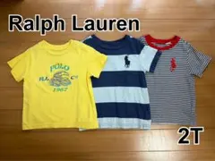 [Ralph Lauren] Tシャツ 2T 3着セット