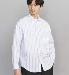 Beauty&Youth ストライプ長袖シャツ