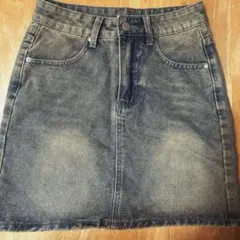 デニム ミニスカート タイトスカート デニムスカート 古着 Y2K ギャル