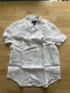 ラルフローレン キッズ　半袖シャツ　麻