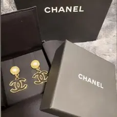 激レア☆日本に1点のみ】CHANEL シャネル ピアス 大きめ ゴールド 