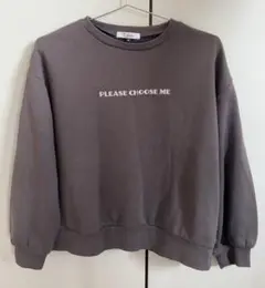 Pinklatte キッズロングTシャツ 裏起毛スウェット