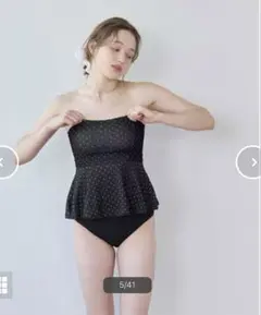 ◆24時間以内発送◆SEA DRESS ペプラム水着 L ◆新品◆のサムネイル