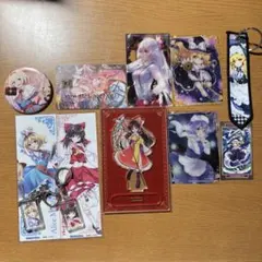 東方Project グッズまとめ売り 霊夢、魔理沙、アリスなど
