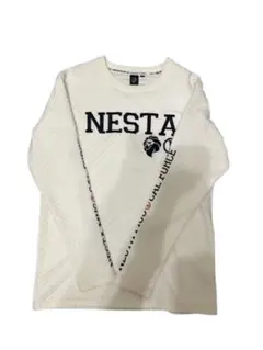 NESTA ホワイト 長袖 トレーナーのサムネイル