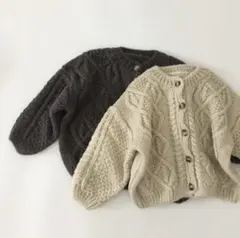 ニットカーディガン