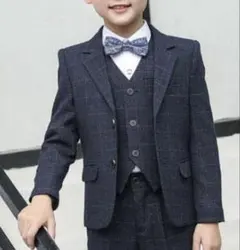 120cm 男の子　フォーマルスーツ　5点セット　卒園入学式