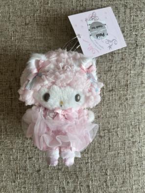 ♡ レア サンリオ Sanrio キティ 白猫バレリーナ マスコット 新品