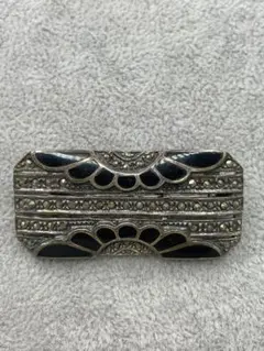 マーカサイト ブローチ