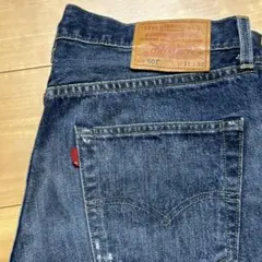 リーバイスジャパン　リーバイスプレミアム　アメリカ製501ダメージ加工ジーンズ