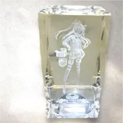 【ジャンク品】艦これ 天津風3Dクリスタルオブジェ