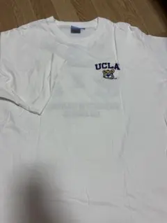 UCLA カレッジロゴ 刺繍 Tシャツ ホワイト Lサイズのサムネイル