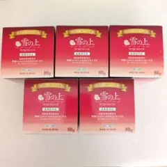 雪の上 オールインワンジェル ジェル状美容液 80g 5個セット - メルカリ