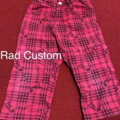 【早い者勝ち!!】RAD CUSTOM⭐︎ショッキングピンクチェックパンツ