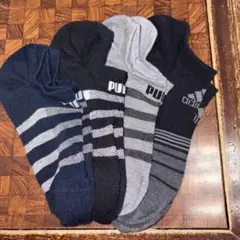 PUMA adidas ソックスセット 4足