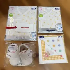 MIKI HOUSE 新生児肌着・ファーストシューズセット 50-60cm
