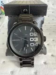 DIESEL ブラック DZ-4207 クォーツ腕時計