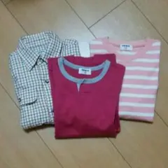 ユニクロ  長袖Tシャツセット  110