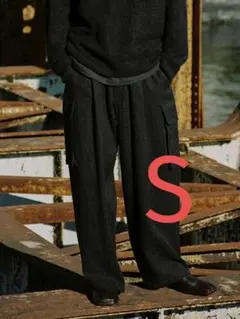 LIDNM リドム WOOL FATIGUE PANTS Sサイズのサムネイル