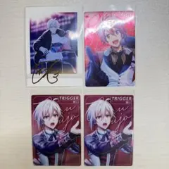 アイドリッシュセブン 七瀬陸 九条天 ウエハース ぱしゃこれ 箔押し