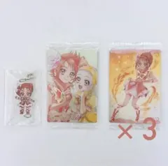 プリキュアカードウエハース キュアルージュセット