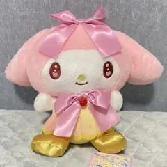 サンリオキャラクターズ いちご新聞50周年 BIGぬいぐるみ　マイメロディ