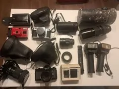 コンパクトフィルムカメラ 7台セット 通電確認済 一部ジャンク品有