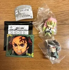 鬼滅の刃　ねむらせ隊3 竈門炭治郎　甘露寺蜜璃 ペタコレクションシール