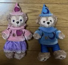 ダッフィー シェリーメイ ぬいぐるみバッジ ディズニーシー