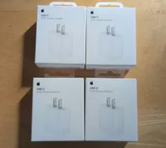 Apple 純正 USB-C 20W 電源アダプター 充電器 4つ
