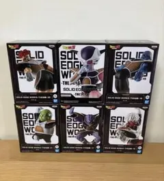 ドラゴンボール フィギュア 8点セット SOLID EDGE WORKS - メルカリ