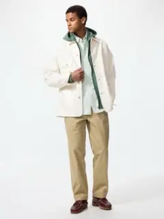 ユニクロ チノパン メンズ W82 ブラウン タグ付き 試着のみ UNIQLO