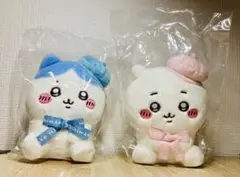 ちいかわ東京みやげお座りぬいぐるみ　ちいかわ&ハチワレ2個セット