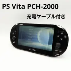 美品 PSVITA PCH-2000 箱付き+メモカ8GB 他 SONY PS VITA PCH-2000 Wi-Fiモデル 本体 すぐ遊べるセット 純正