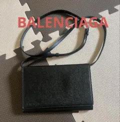 BALENCIAGA ブラック ショルダーバッグのサムネイル