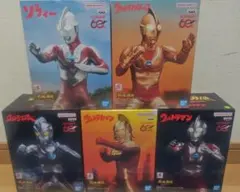 プライズ　ウルトラマンシリーズ 英雄勇像 6兄弟 5点セット