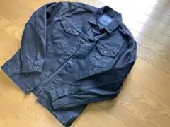 美品　ジャパンブルージーンズ　ブラックデニムジャケット　セルビッジ　44サイズのサムネイル