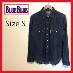 BLUE BLUE ブルーブルー デニムシャツ 古着 キムタク着用 色濃紺 S