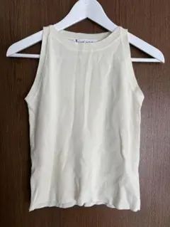 THE YON アイボリー タンクトップ Fサイズ