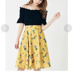 titty&Co. 花柄フレアスカート