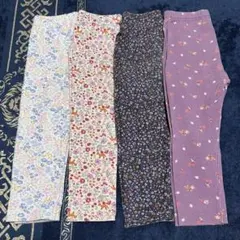 UNIQLO パンツ　長ズボン　90cm 4点セット　まとめ売り　女の子　ベビー