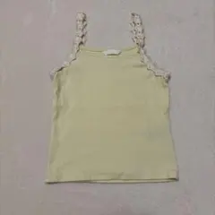 H&M タンクトップ ライトイエロー XSのサムネイル