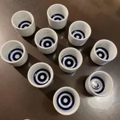 廃盤？　デザインハウスストックホルム 食器セット 手描き　白　紺色 廃盤？ デザインハウスストックホルム 食器セット 手描き 白 紺色